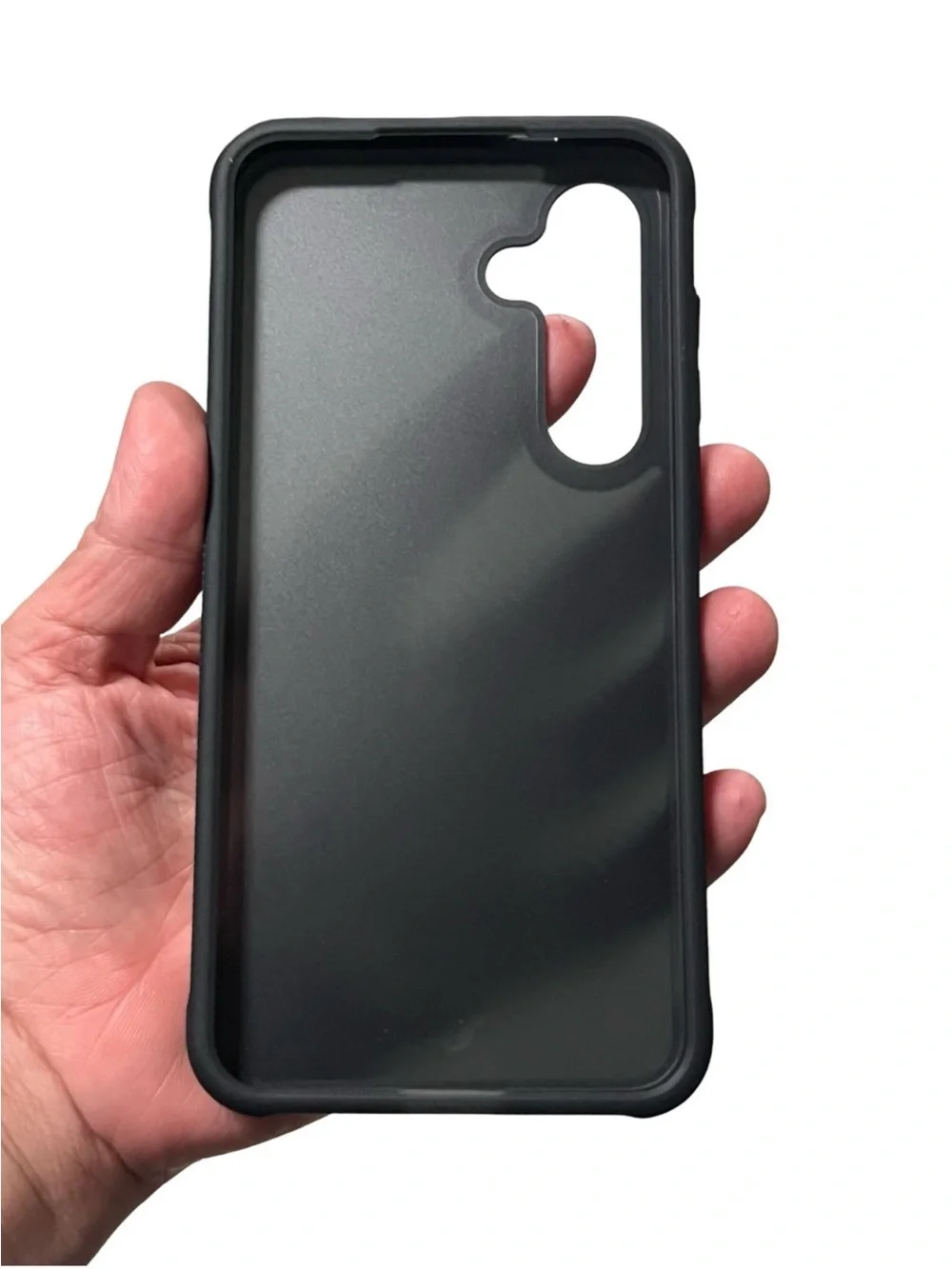 Samsung Black Tech21 EvoArmor Phone Case Samsung Galaxy S24 FE tiny imperfection